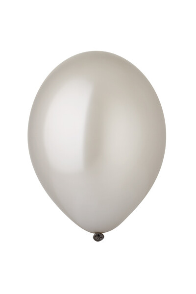 Шар металлик экстра Silver 35 см (14