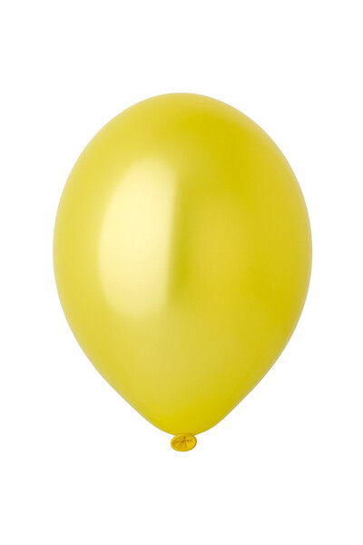 Шар металлик экстра Citrus Yellow 35 см (14