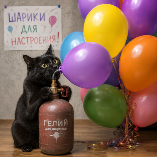 Надувание шариков
